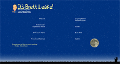 Desktop Screenshot of brettleake.com